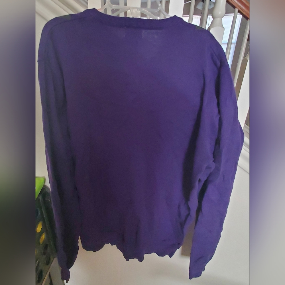 Old Navy Mens Argyle Sweater - Picture 2 of 3